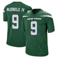 Custom #9 Green NYJ Football Shirt Top