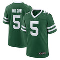 Custom #5 Green NYJ Football Shirt Top
