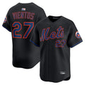 Custom #27 Black NYM Baseball Shirt Top