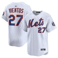 Custom #27 White NYM Baseball Shirt Top