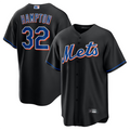 Custom #32 Black NYM Baseball Shirt Top