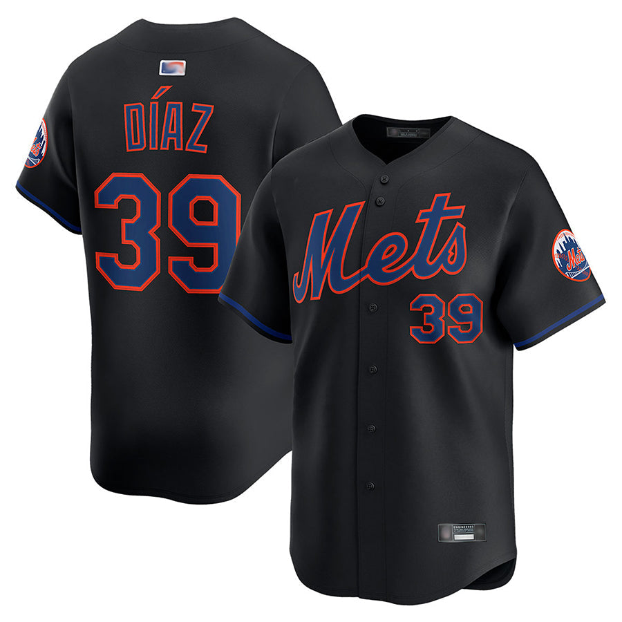 Custom #39 Black NYM Baseball Shirt Top