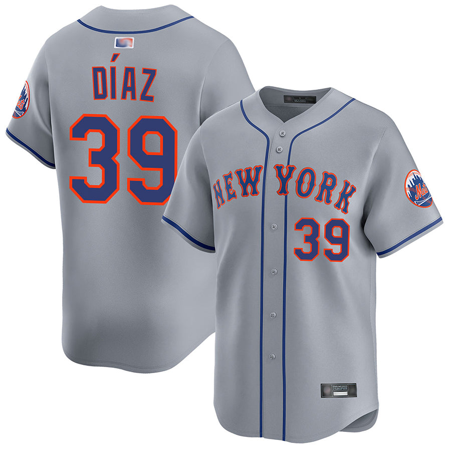 Custom #39 Gray NYM Baseball Shirt Top