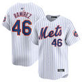 Custom #46 White NYM Baseball Shirt Top