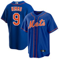 Custom #9 Royal NYM Baseball Shirt Top