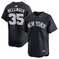 Custom #35 Black NYY Baseball Shirt Top