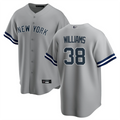 Custom #38 Gray NYY Baseball Shirt Top