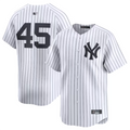 Custom #45 White NYY Baseball Shirt Top