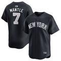 Custom #7 Black NYY Baseball Shirt Top