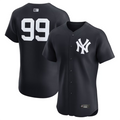 Custom #99 Black NYY Baseball Shirt Top