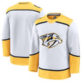 N.Predators Supporters Away Premium Jersey - White Stitched American Hockey Jerseys