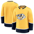 N.Predators Supporters Home Premium Jersey - Yellow Stitched American Hockey Jerseys