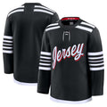 NJ.Devils Supporters Alternate Premium Jersey - Black Stitched American Hockey Jerseys