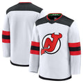 NJ.Devils Supporters Away Premium Jersey - White Stitched American Hockey Jerseys