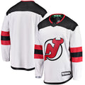 NJ.Devils Supporters Branded Breakaway Away Jersey White Stitched American Hockey Jerseys