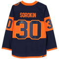 Custom #30 NYI Hockey Shirt Top
