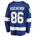 TB.Lightning #86 Nikita Kucherov Supporters Branded Home Breakaway Player Jersey Blue Stitched American Hockey Jerseys
