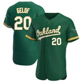 Custom #20 Green OAK Baseball Shirt Top