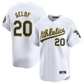 Custom #20 White OAK Baseball Shirt Top