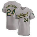 Custom #24 Gray OAK Baseball Shirt Top