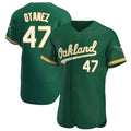 Custom #47 Green OAK Baseball Shirt Top