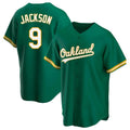 Custom #9 Green OAK Baseball Shirt Top