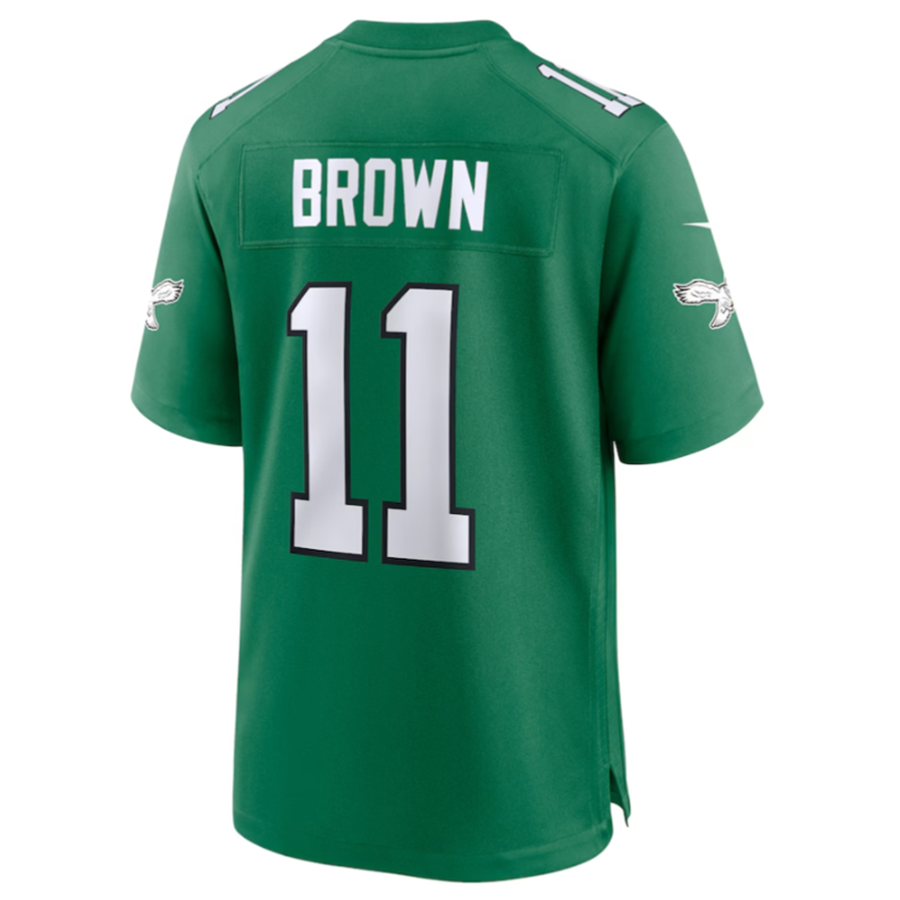 Custom #11 Green PHI Football Shirt Top