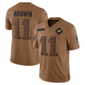 Custom #11 Brown PHI Football Shirt Top