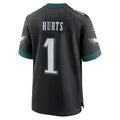 Custom #1 Black PHI Football Shirt Top