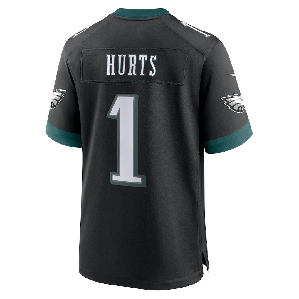 Custom #1 Black PHI Football Shirt Top