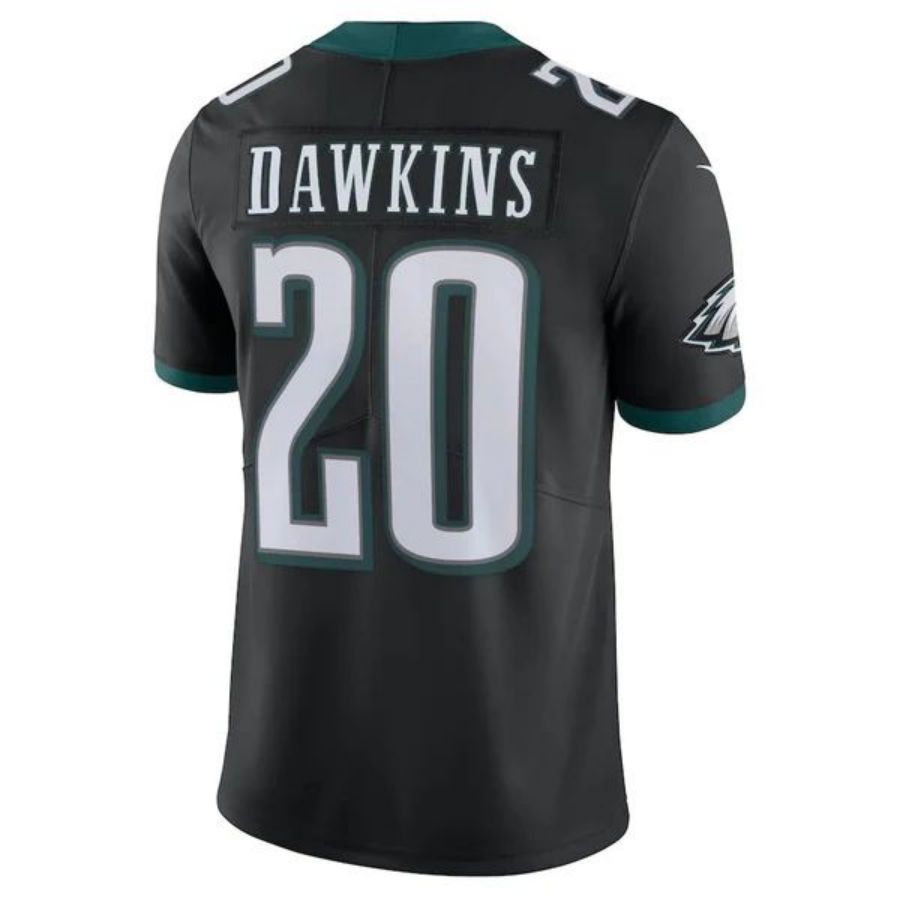 Custom #20 Black PHI Football Shirt Top
