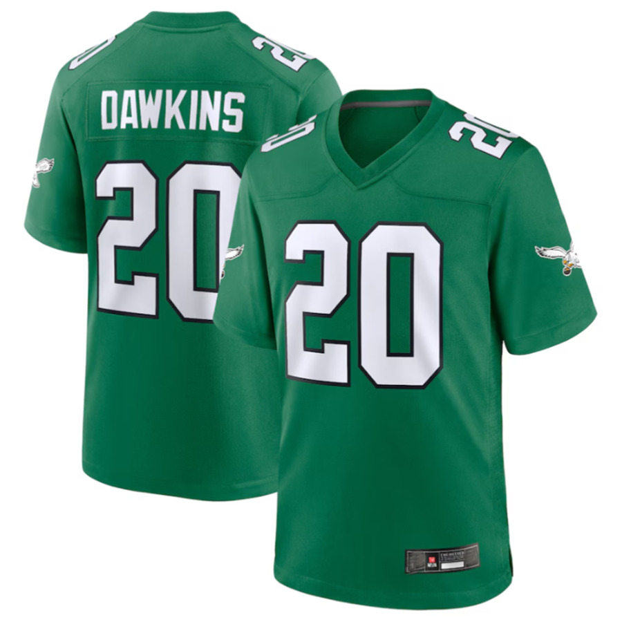 Custom #20 Green PHI Football Shirt Top