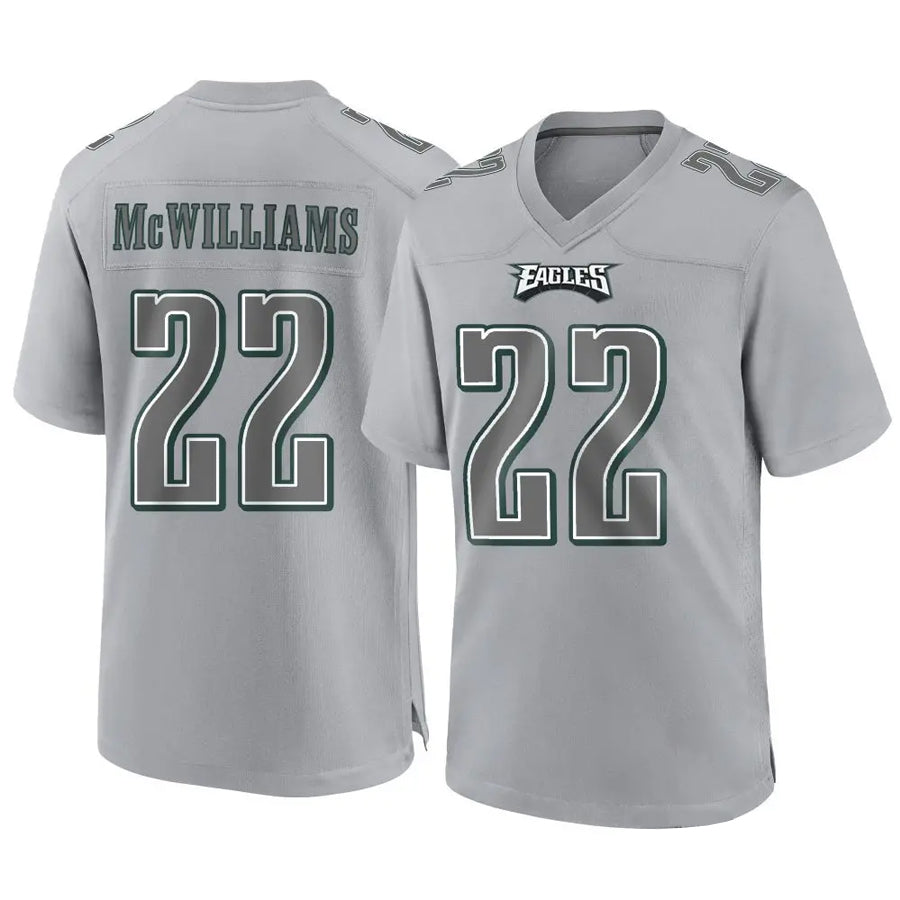 Custom #22 Gray PHI Football Shirt Top