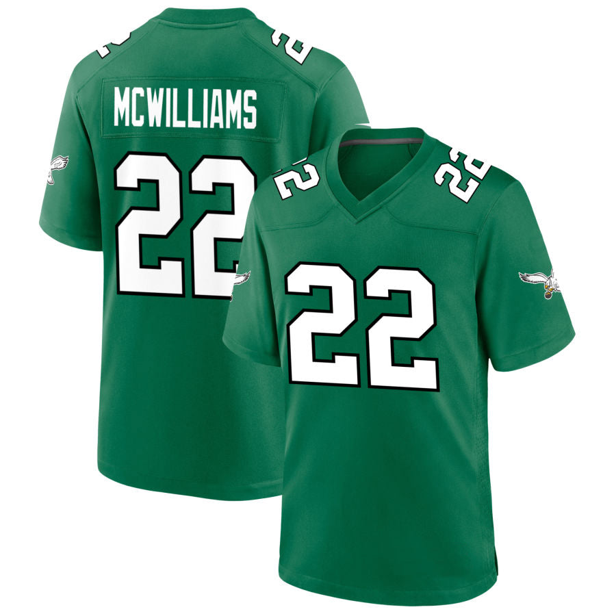 Custom #22 Green PHI Football Shirt Top
