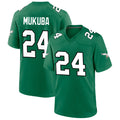 Custom #24 Green PHI Football Shirt Top