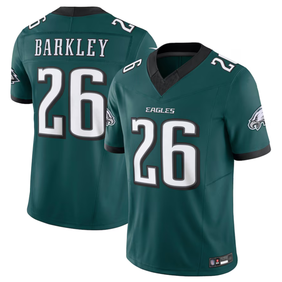 Custom #26 Midnight Green PHI Football Shirt Top
