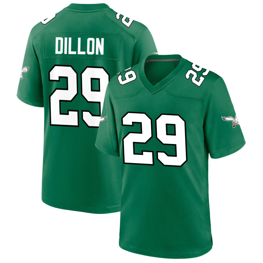 Custom #29 Green PHI Football Shirt Top