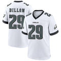 Custom #29 White PHI Football Shirt Top