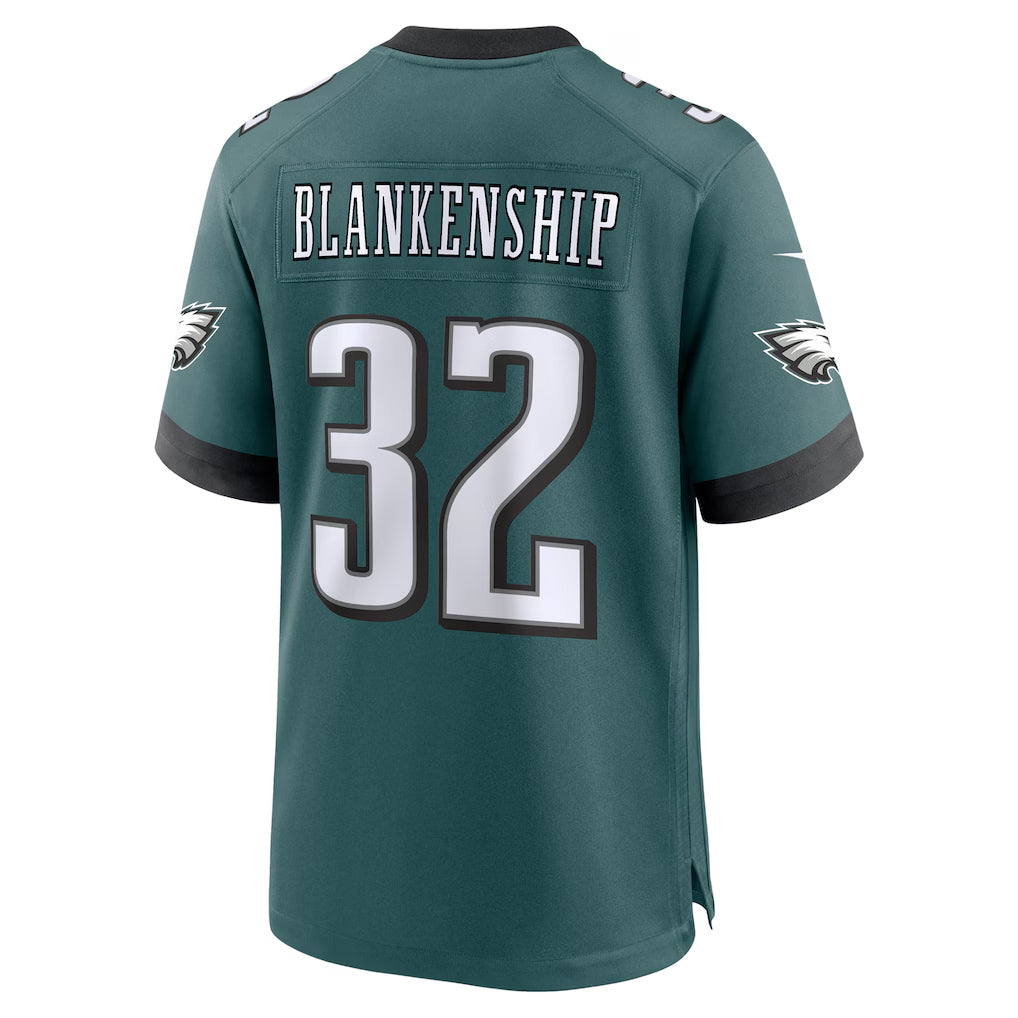 Custom #32 Midnight Green PHI Football Shirt Top