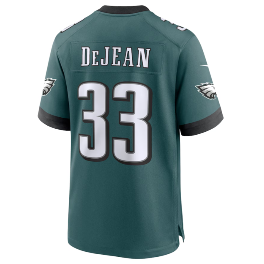 Custom #33 Green PHI Football Shirt Top