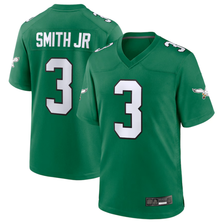 Custom #3 Green PHI Football Shirt Top