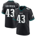 Custom #43 Black PHI Football Shirt Top