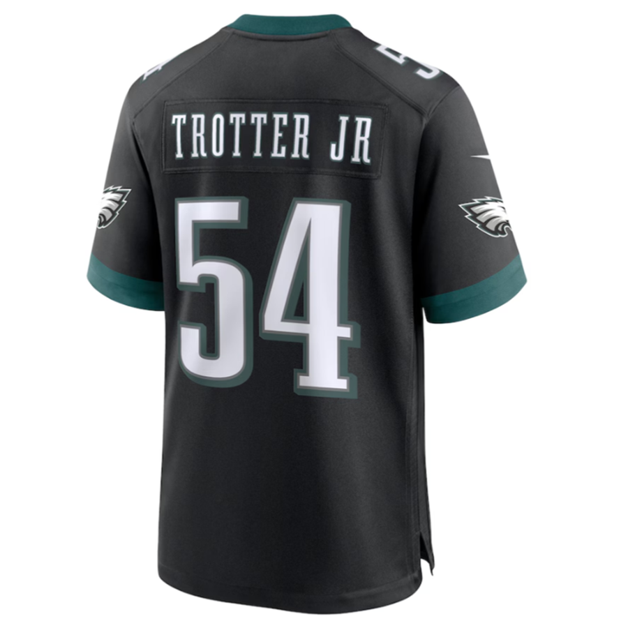 Custom #54 Black PHI Football Shirt Top