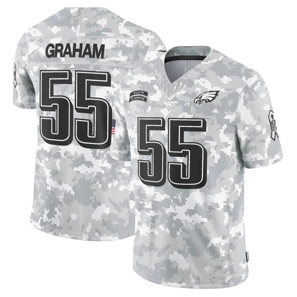 Custom #55 PHI Football Shirt Top
