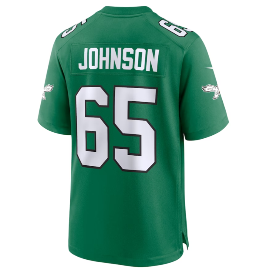 Custom #65 Green PHI Football Shirt Top