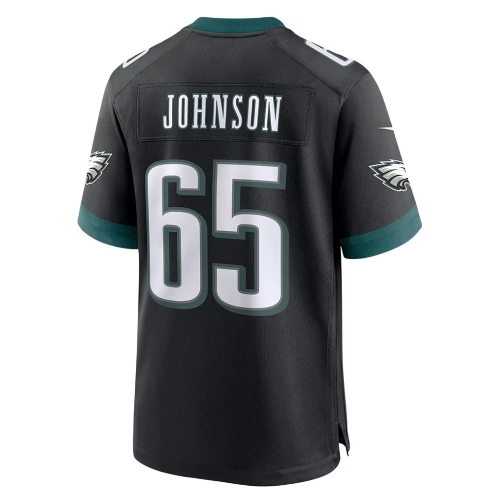 Custom #65 Black PHI Football Shirt Top