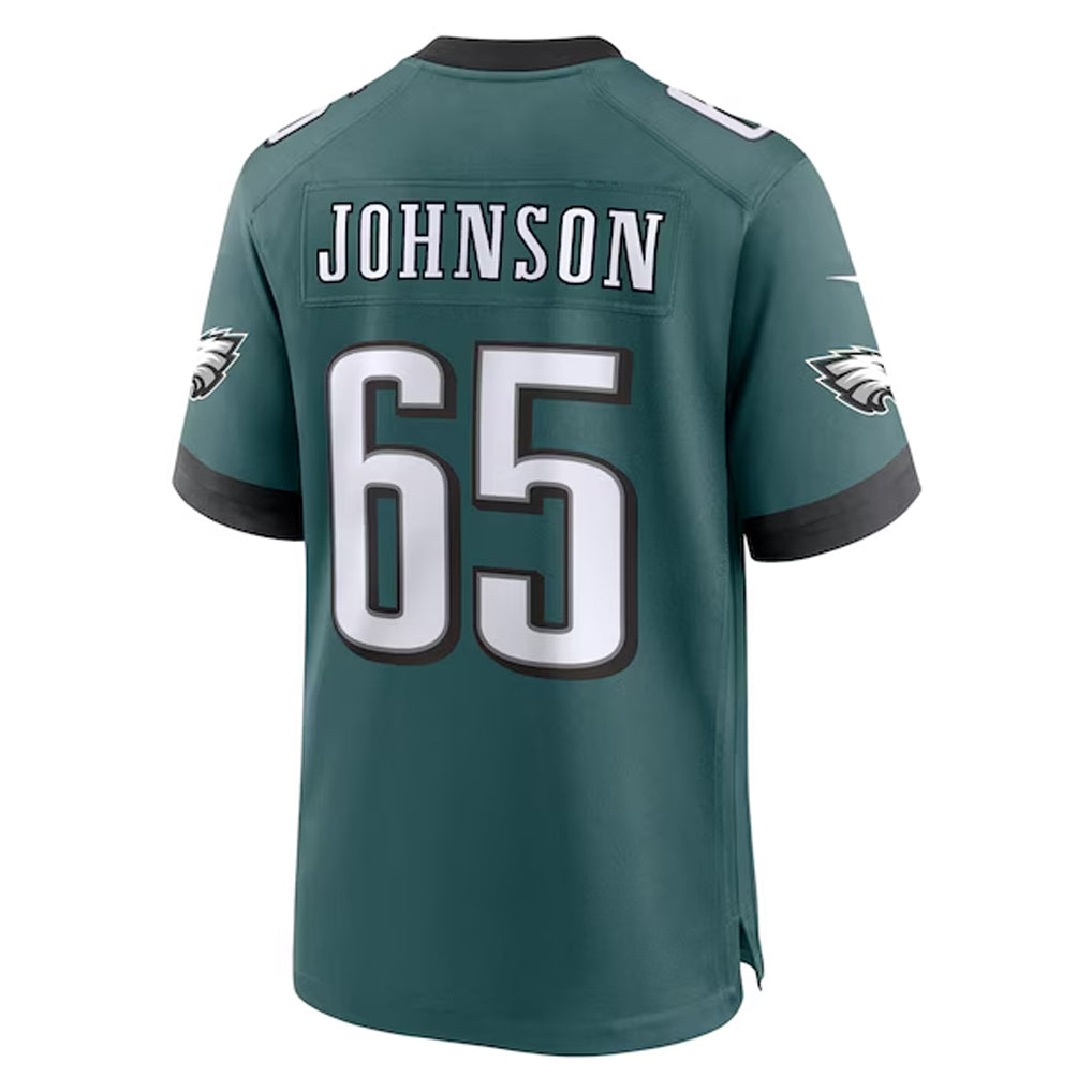 Custom #65 Midnight Green PHI Football Shirt Top