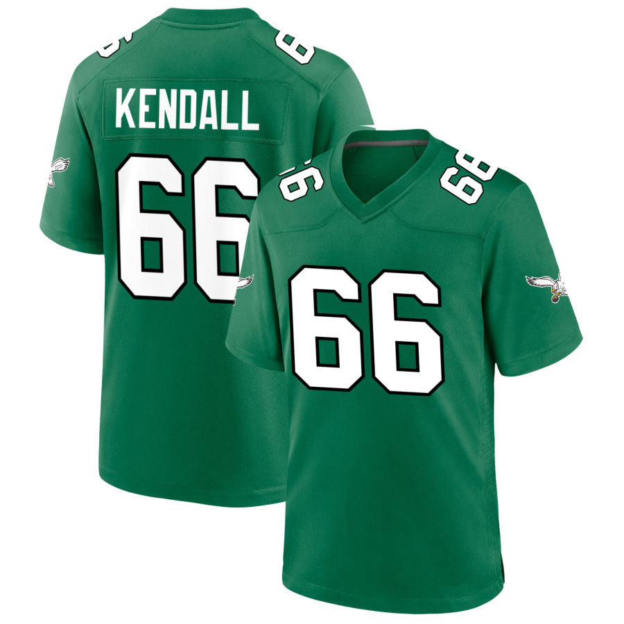 Custom #66 Green PHI Football Shirt Top