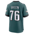 Custom #76 Green PHI Football Shirt Top
