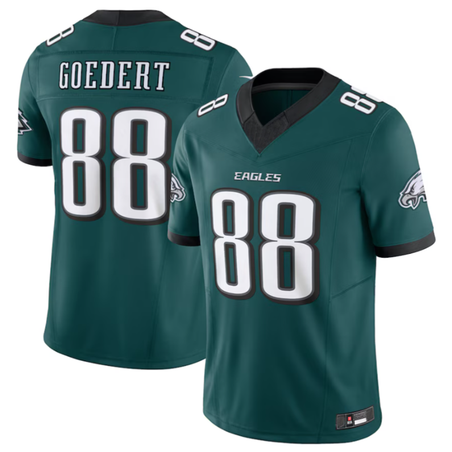 Custom #88 Midnight Green PHI Football Shirt Top